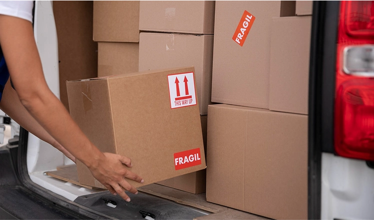 Label Boxes By Room and Priority