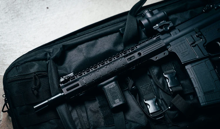 Safe unloaded firearms transport steps